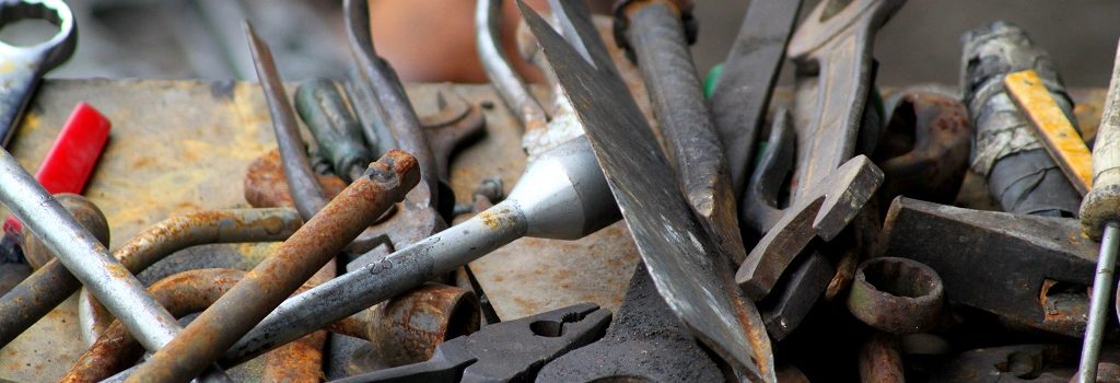 all defective hand tools with major defects are subjected to