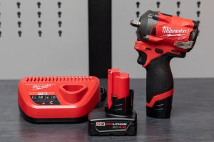 How much torque does a Milwaukee M12 3 8 impact gun have