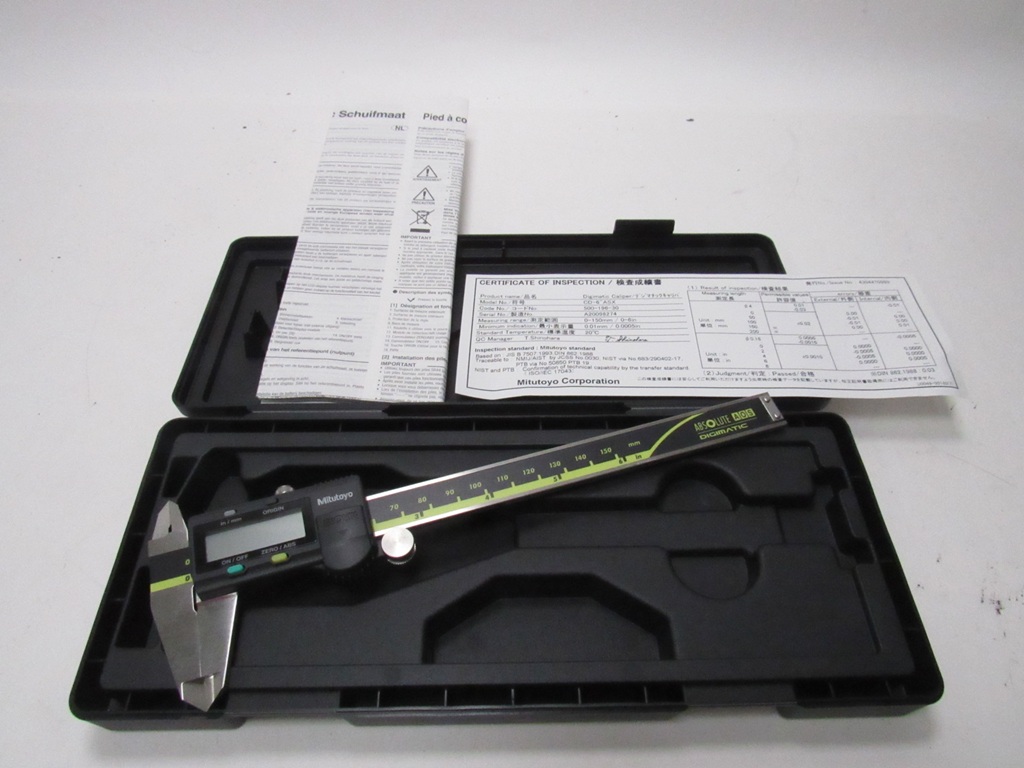 thumbnail image 2 of Jual Digimatic Caliper Mitutoyo 500-196-30 (6 Inch) Original Made In 2 of 9