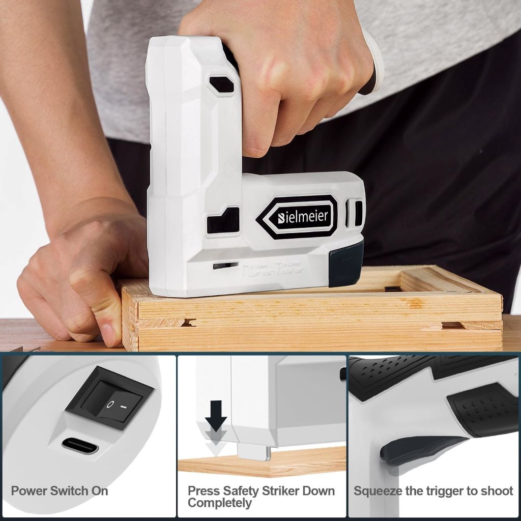 Versatile Bielmeier cordless staple and brad nailer offering power and precision