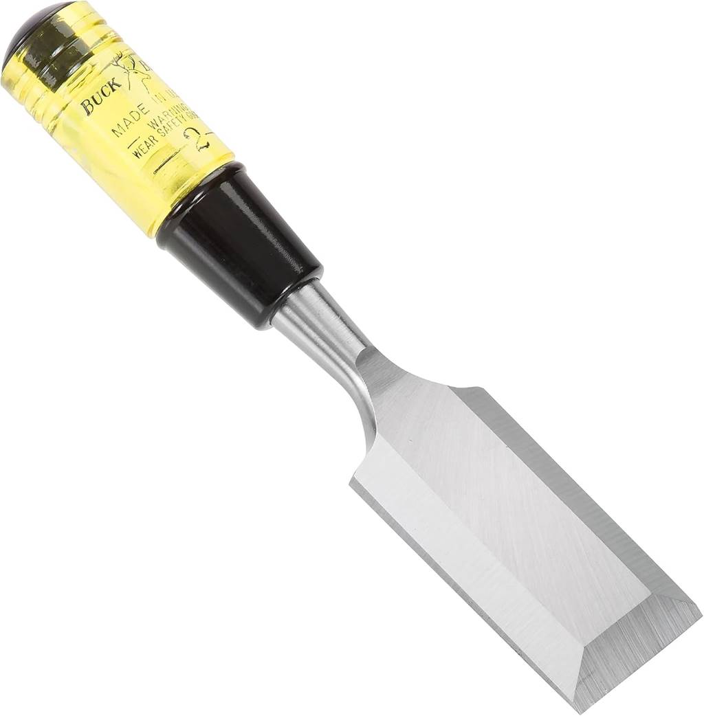 High-quality Buck Brothers chisel for smooth, accurate finishing work in wood crafting