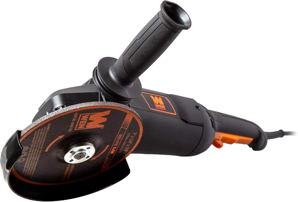 Durable WEN 7-Inch Angle Grinder for All Tasks 