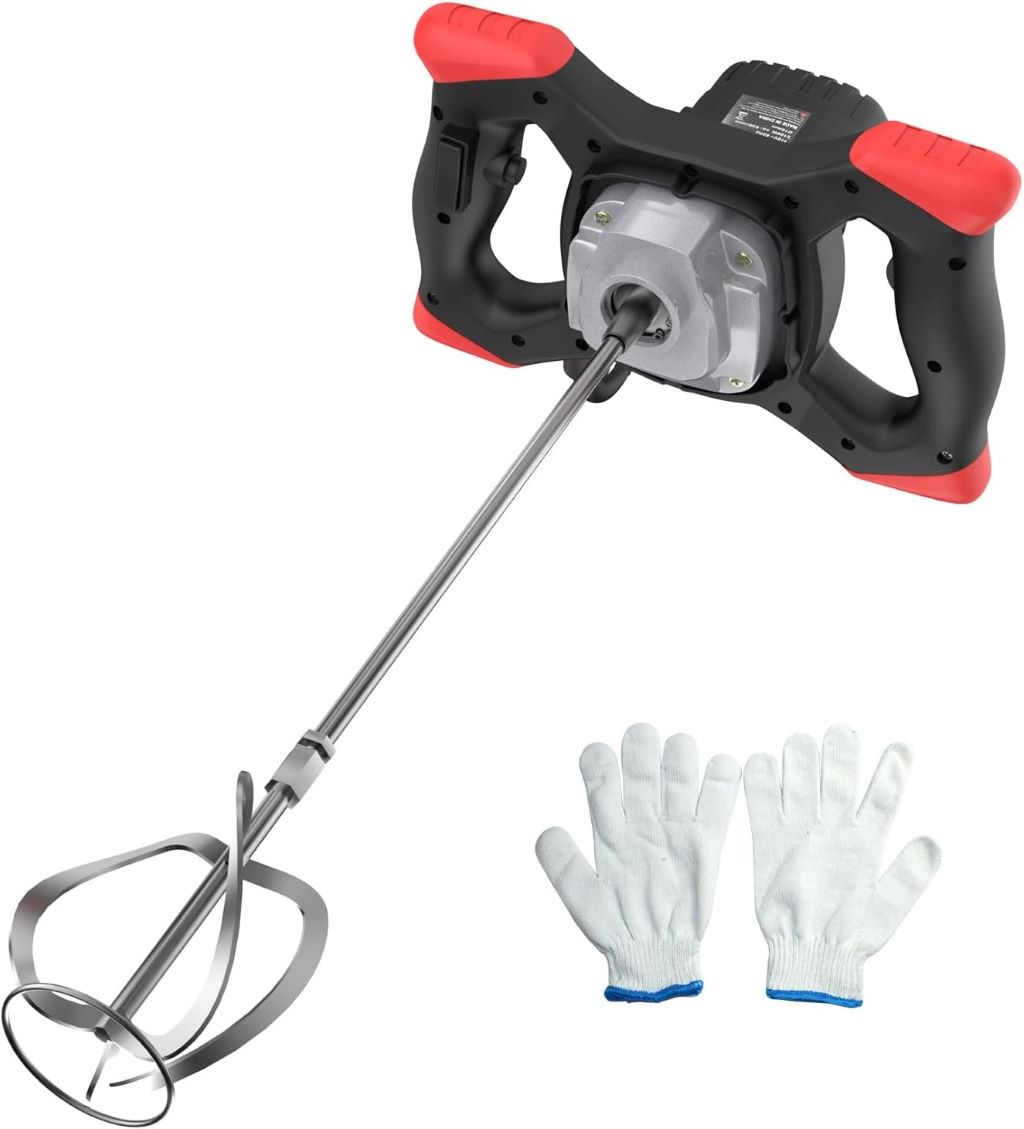 IMAYCC 2100W handheld cement and mud mixer with ergonomic design