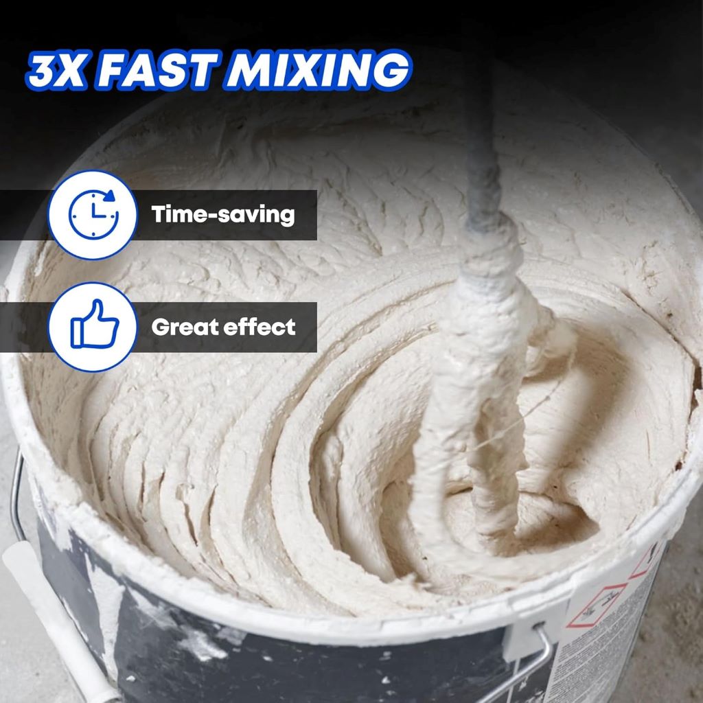 Durable 110V electric concrete mixer for construction and DIY projects