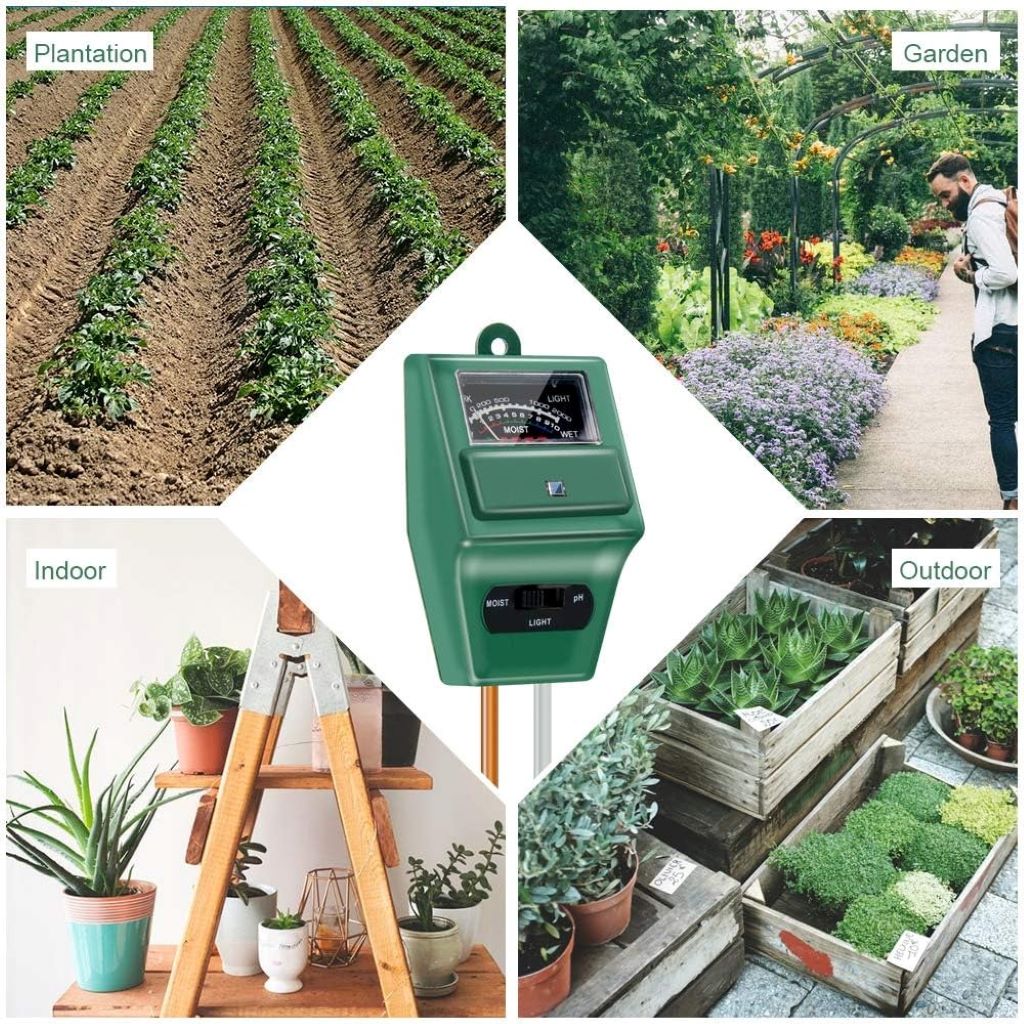 SONKIR soil tester helping gardeners maintain optimal soil conditions for growth