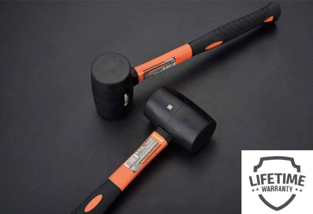 Durable soft-blow mallet from Edward Tools for precise and safe hammering tasks.
