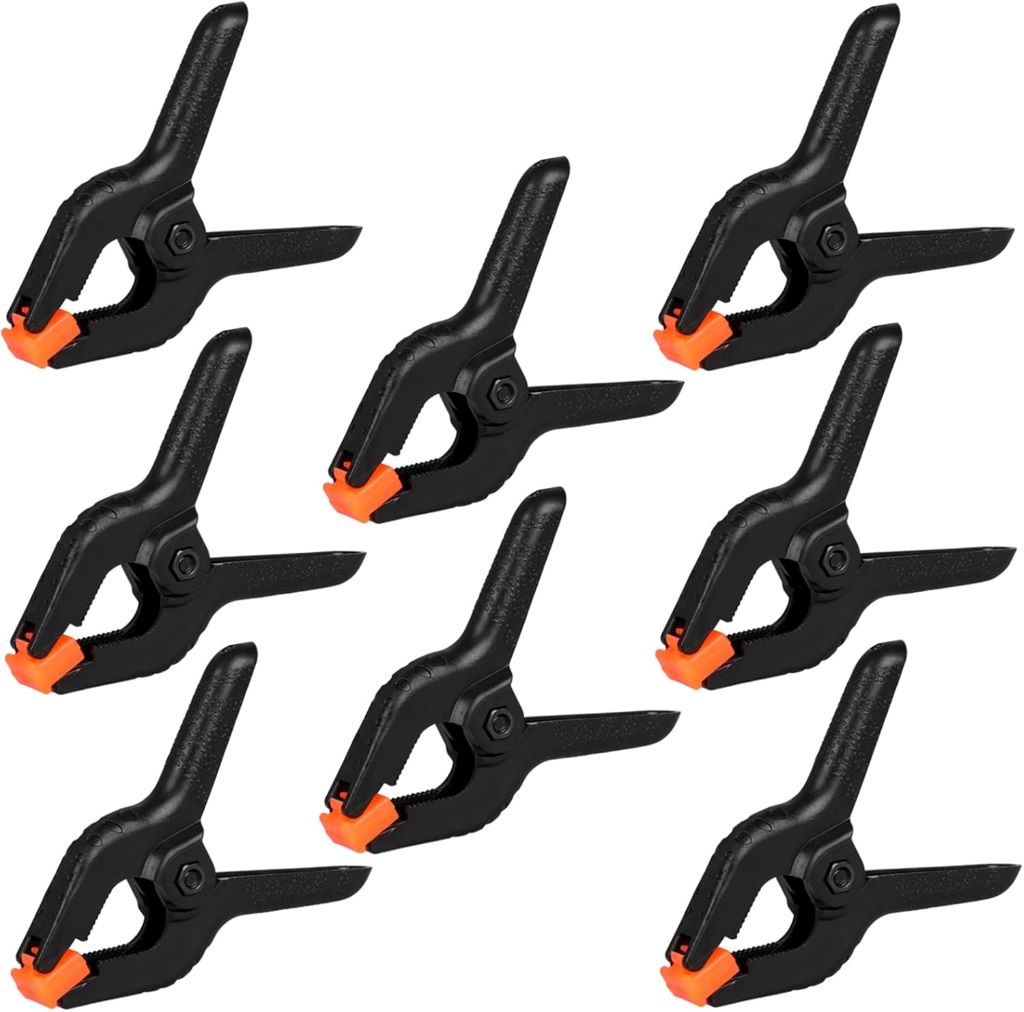 10Pcs Mini Metal Spring Clamps 5Cm Heavy Duty Photo Clips