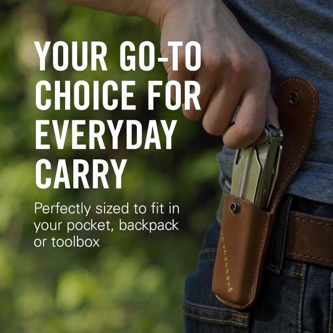 Versatile LEATHERMAN Wave+ multi-tool featuring pliers, knives, and screwdrivers