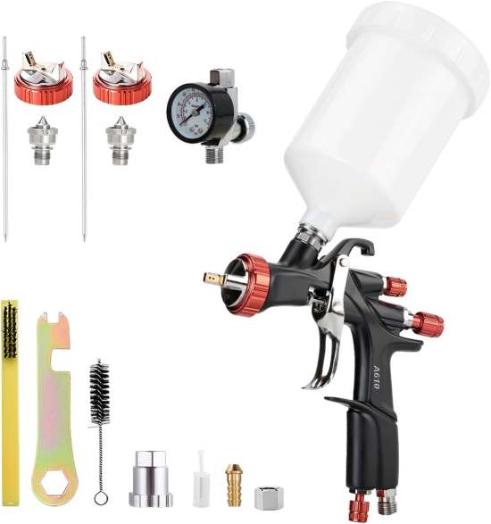 AEROPRO Tools R500 LVLP Air Spray Gun