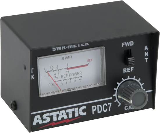 Astatic 302 01768 PDC7 Compact SWR Meter