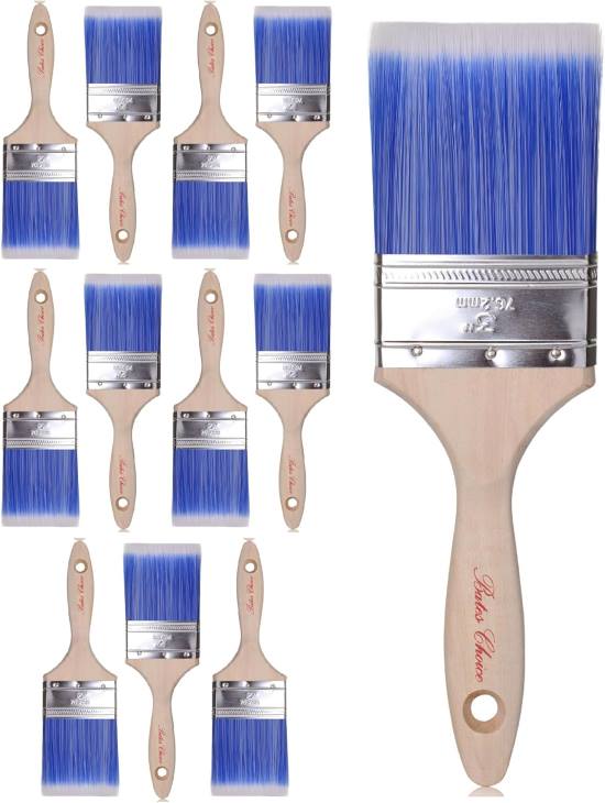 Bates Paint Brushes 3 Inch 12 Pack