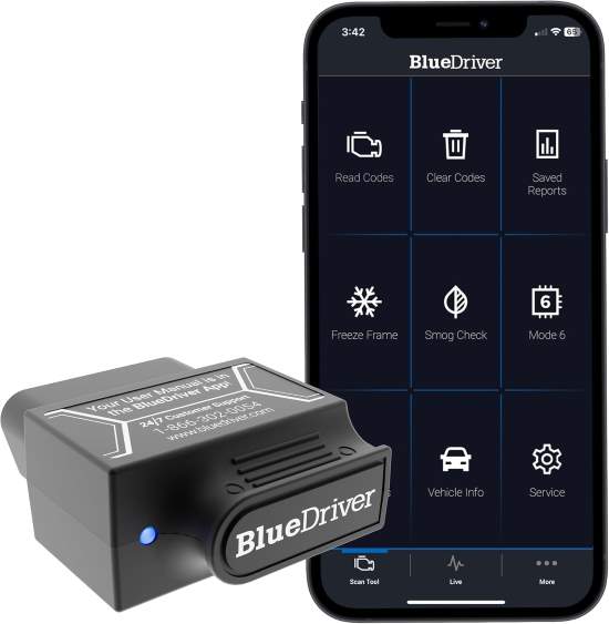 BlueDriver Bluetooth Pro OBDII Scan Tool