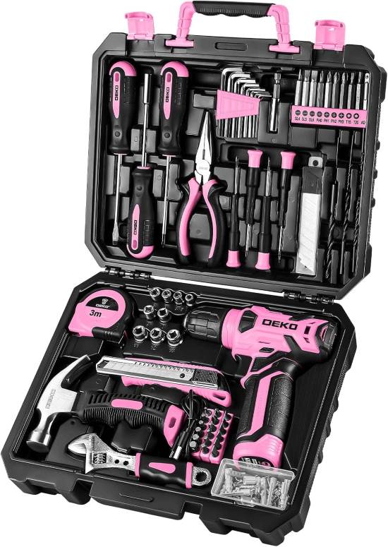 DEKOPRO 20V Cordless Drill Set with 42 Pieces