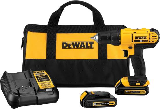 DEWALT 20V Max Cordless Drill Driver DCD771C2