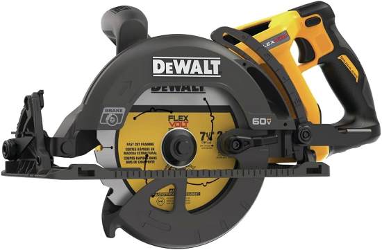 DEWALT FLEXVOLT 60V MAX Circular Saw for Framing, 7-1 4-Inch, Tool Only