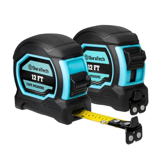 DURATECH Magnetic Tape Measure 12FT 2 Pack
