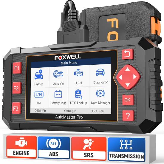 FOXWELL NT604 Elite OBD2 Scanner ABS SRS Transmission Tool