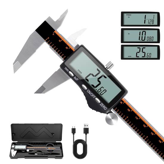 HARDELL Rechargeable Stainless Micrometer