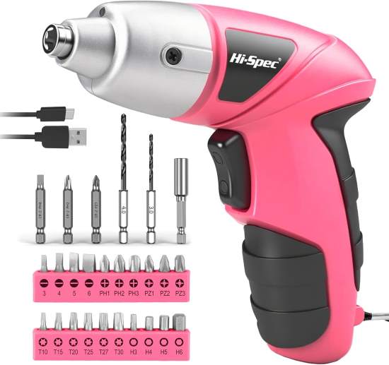 Hi Spec Small Electric Screwdriver 3.6V