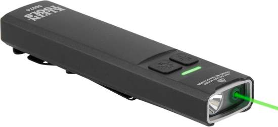 KLEIN TOOLS 56074 EDC Pocket Flashlight with Green Laser