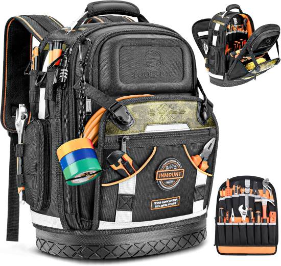 Professional Electricians Tool Kit Construction Organizer Specialized trade toolkit