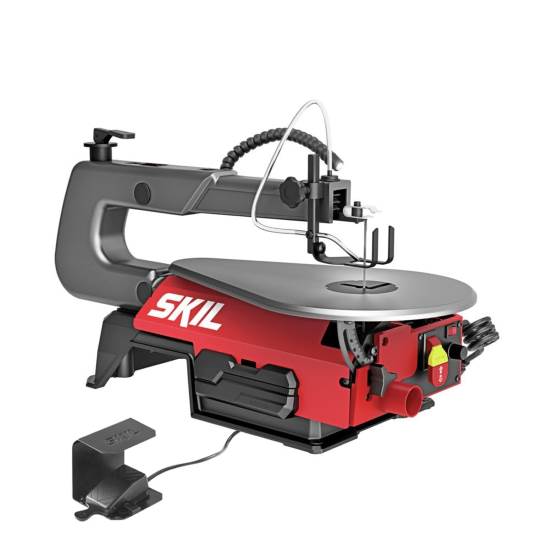 SKIL 1.2 Amp 16 in. Variable Speed Scroll Saw with LED Work Light for Woodworking