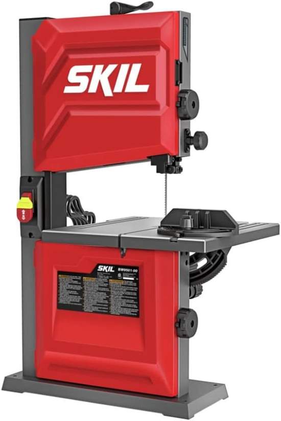 SKIL 2.8 Amp 9 In. 2-Speed Benchtop Band Saw for Woodworking