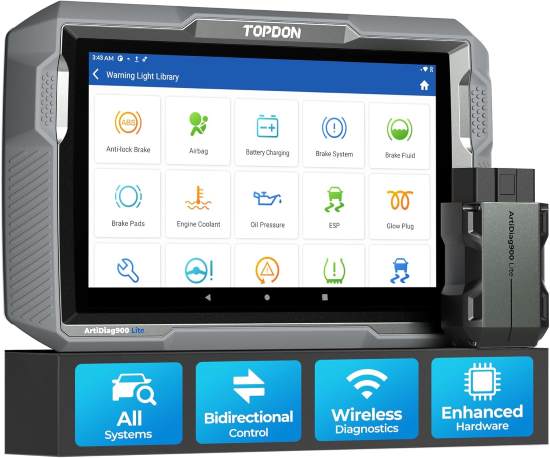 TOPDON ArtiDiag900 Lite Bidirectional Automotive Diagnostic Scanner