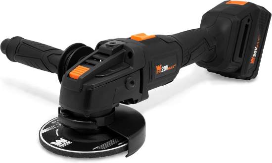 WEN 20V MAX Brushless Cordless Angle Grinder 4-1/2 in