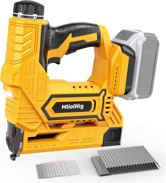 WORKPRO Pneumatic Brad Nailer 2 in 1