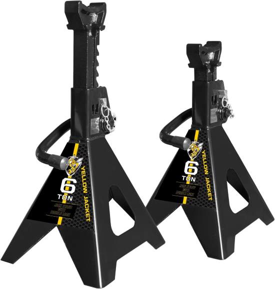 YELLOW JACKET Double Locking Jack Stands