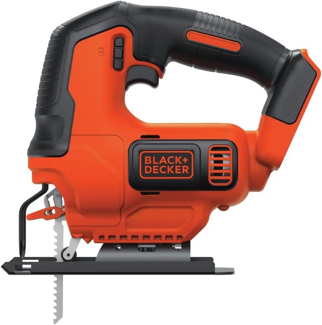 BLACK+DECKER 20V MAX POWERCONNECT cordless jig saw BDCJS20B for lightweight and easy DIY cutting tasks