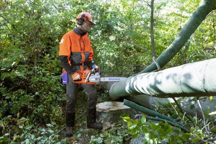 Basic rules for working safety Husqvarna Chainsaw