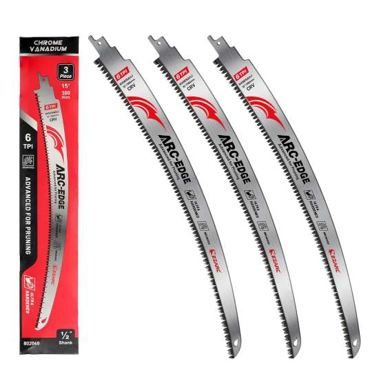 EZARC 5 Pieces Japanese Teeth Reciprocating Saw Blade Set