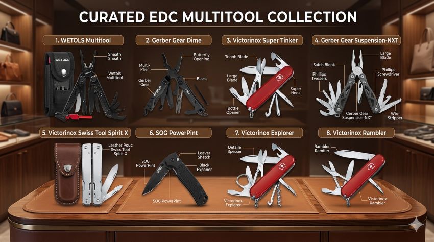 Swiss Army knife in New York with compact design, multiple tools, and foldable pocket-sized utility for everyday carry