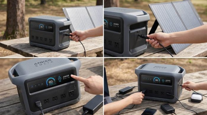 Anker SOLIX C1000 Gen 2 charging portable electronics