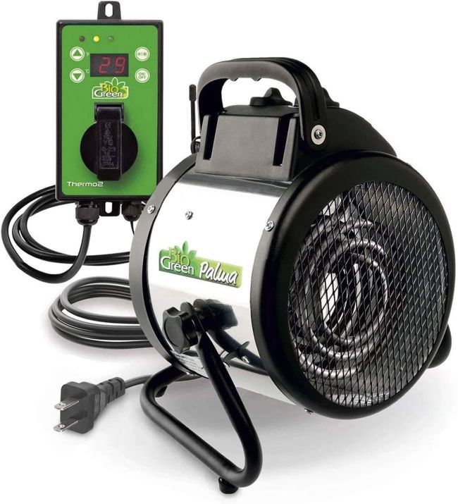 BioGreen PALMA Greenhouse Heater with compact design for greenhouse heating