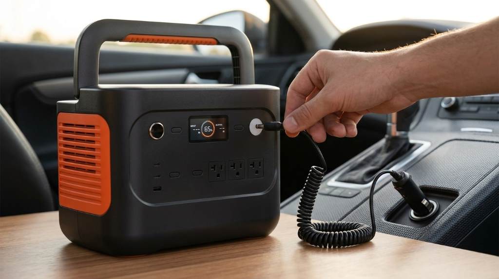 Charging Jackery Explorer 1000 V2 Station using AC wall outlet