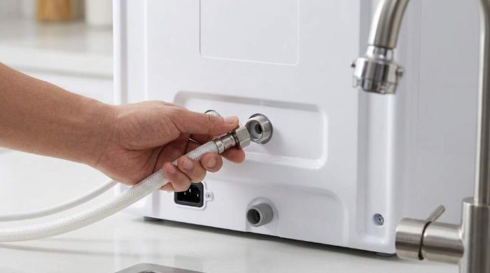 Cleaning dishwasher filter for proper water drainage
