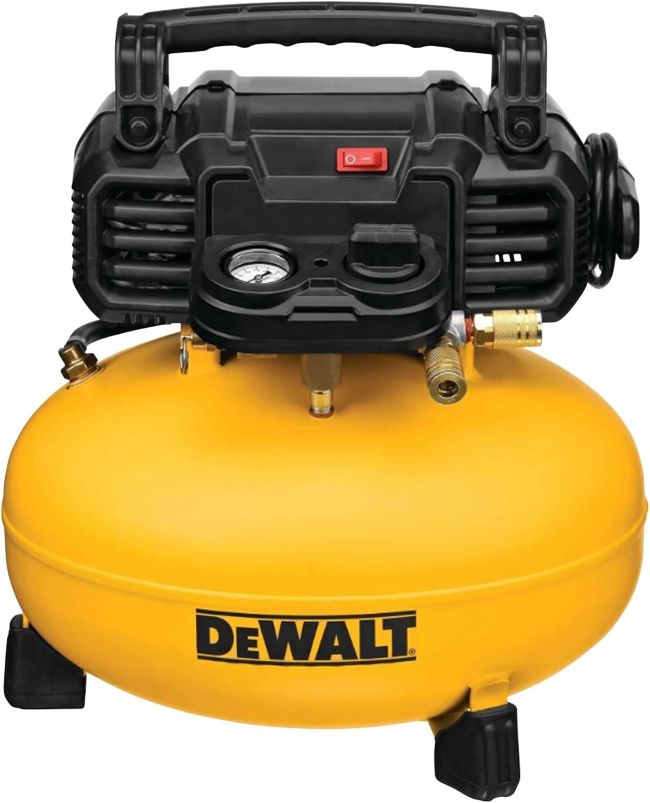 DEWALT DWFP55126 air compressor with 165 PSI maximum pressure in Texas