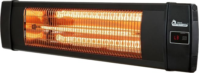 Dr. Infrared Portable Heater designed for patio and outdoor heating