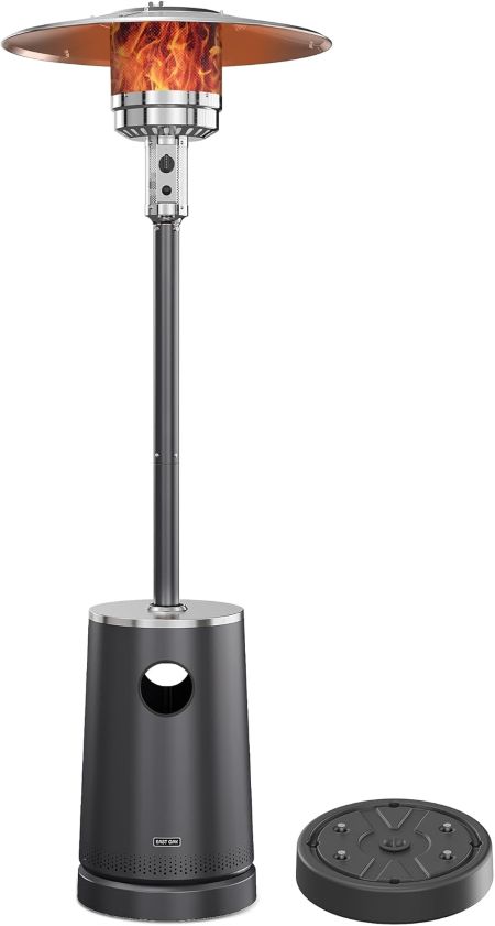 EAST OAK 50,000 BTU Patio Heater with round table design