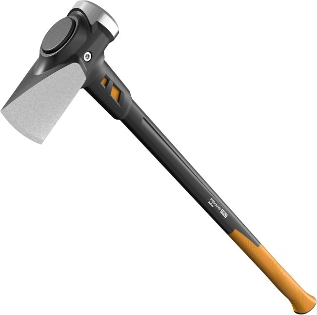 Fiskars Pro IsoCore Splitting Maul for splitting firewood in Pennsylvania
