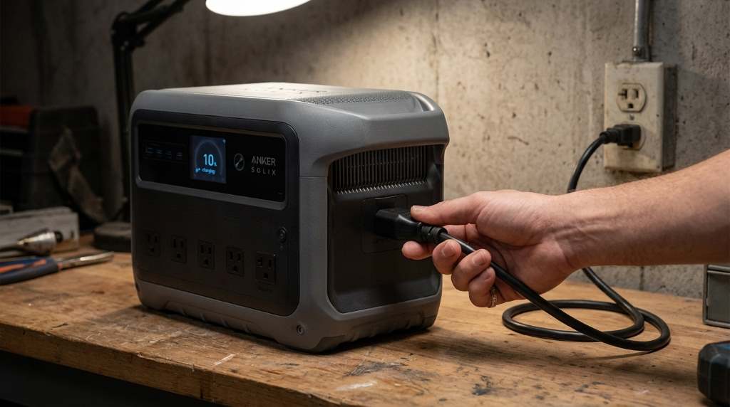 How to use Anker SOLIX C1000 Gen 2 Power Station at home