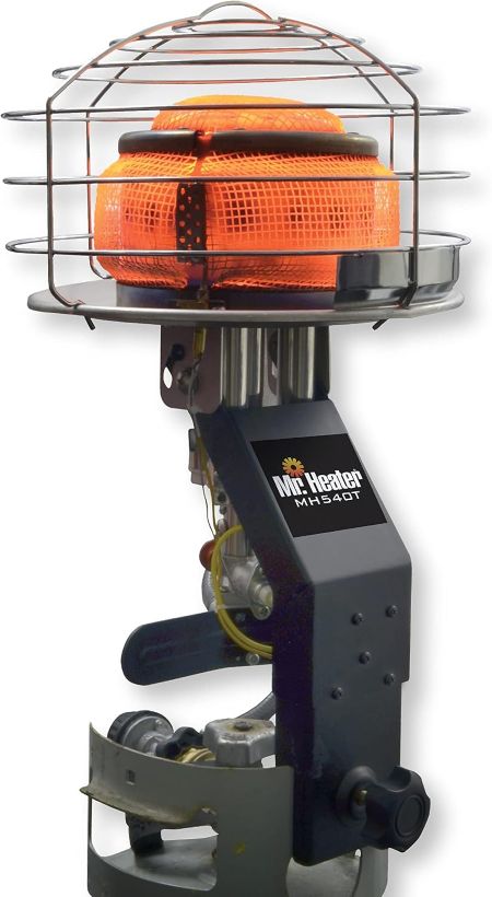 Mr. Heater 45,000 BTU propane heater with portable design