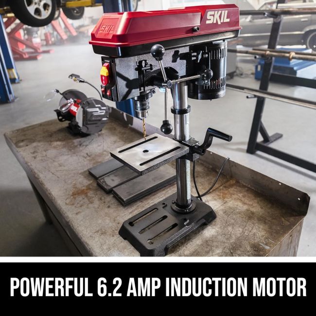 SKIL 5-speed benchtop drill press for Ohio workshops