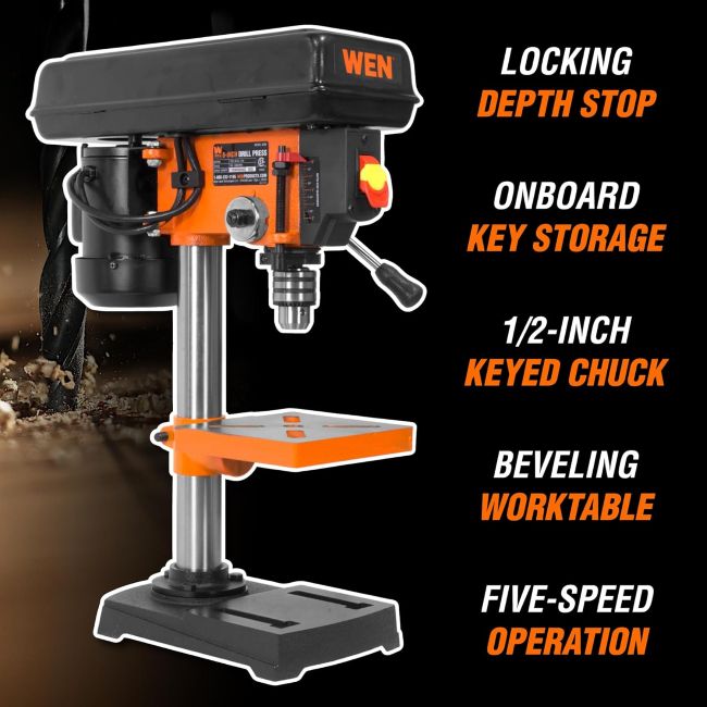 Affordable WEN 4206T drill press for DIY and workshop projects